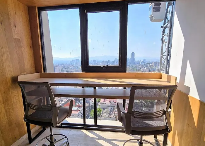 With A Private Terrace In The Heart Of The Apartamento México DF