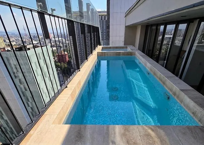 With A Private Terrace In The Heart Of The Apartamento México DF